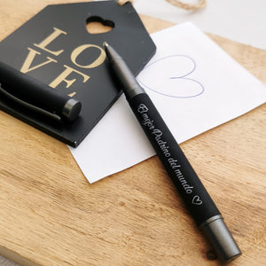 Bolígrafo negro El mejor Padrino del Mundo
