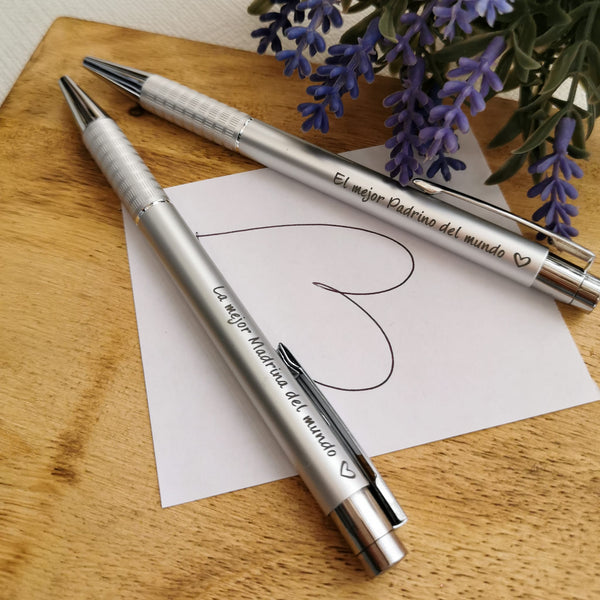 Bolígrafos para el Padrino y la Madrina